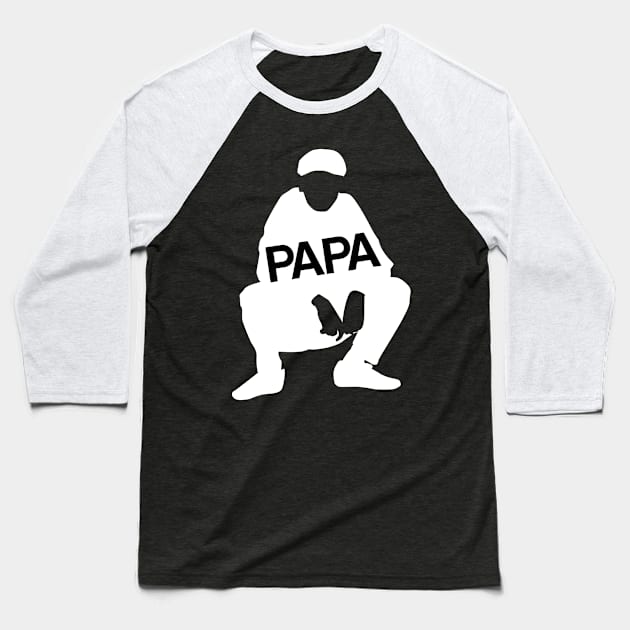 slavic papa Baseball T-Shirt by Slavstuff